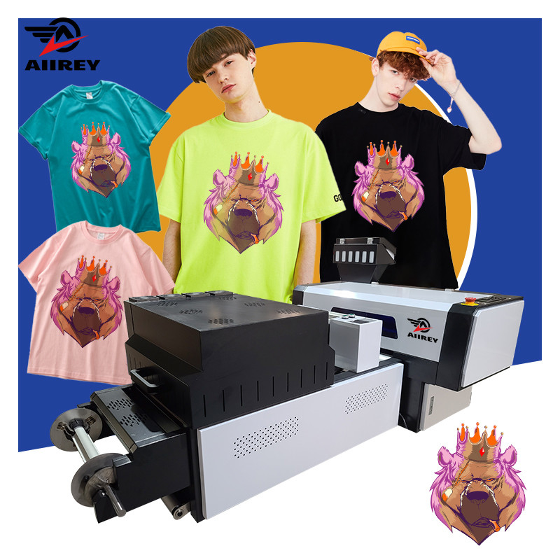 Máy in chuyển phim 2 đầu XP600 30cm A3 DTF Sưởi ấm ba giai đoạn