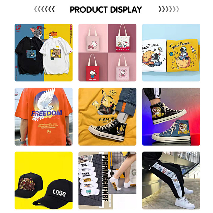 A2 T - Shirt Máy in DTF Đầu đôi Chín màu CMYK W LC LM NM NY