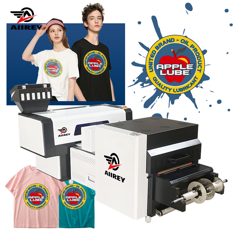 Ngôn ngữ có thể tùy chỉnh Máy in A2 DTF 9 màu Máy in vải kép I3200