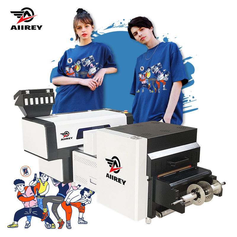 Hai đầu Máy in DTF tốc độ cao 40cm Máy in T shirt Truyền nhiệt Máy in Dtf