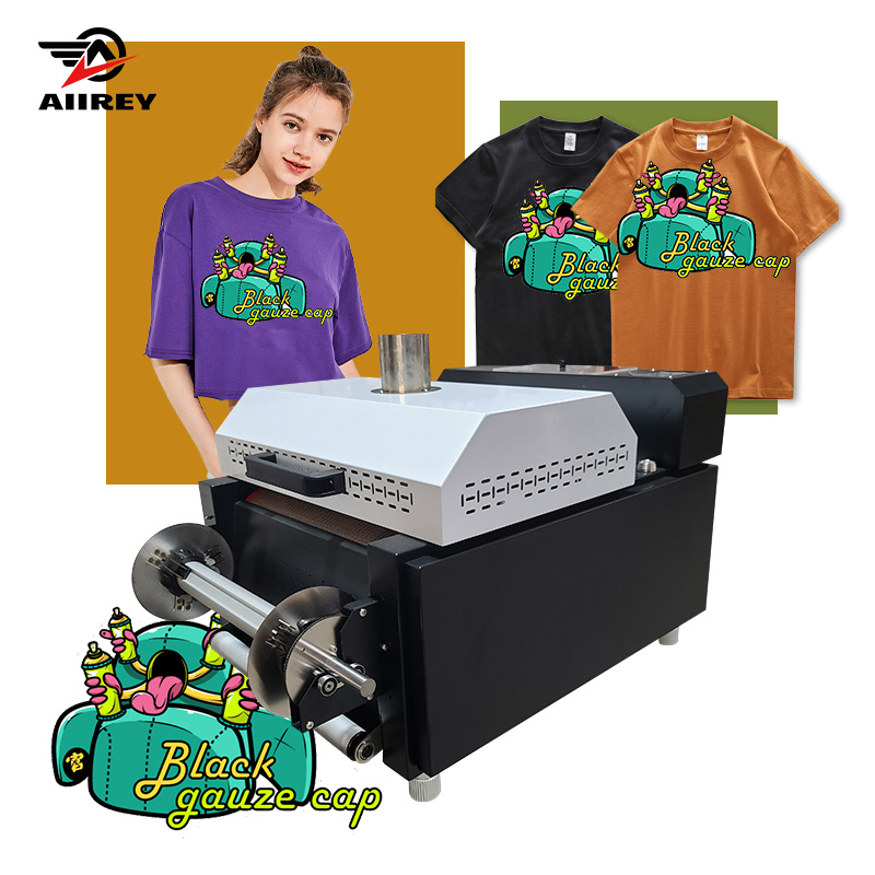 Mặt trước sưởi ấm DTF Powder Shaker Machine Tinh trắng lưu thông và khuấy động Tinh đường hệ thống