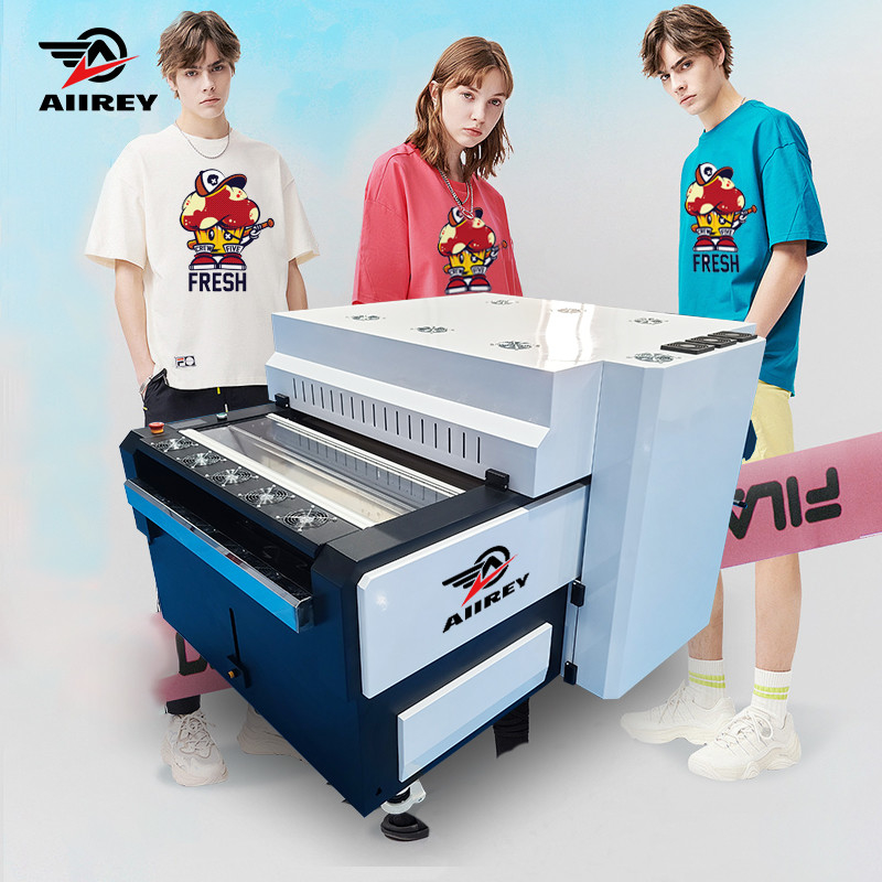 DTF máy pha trộn bột với tất cả trong một máy lọc khói ba giai đoạn sưởi ấm 385KG trọng lượng gói