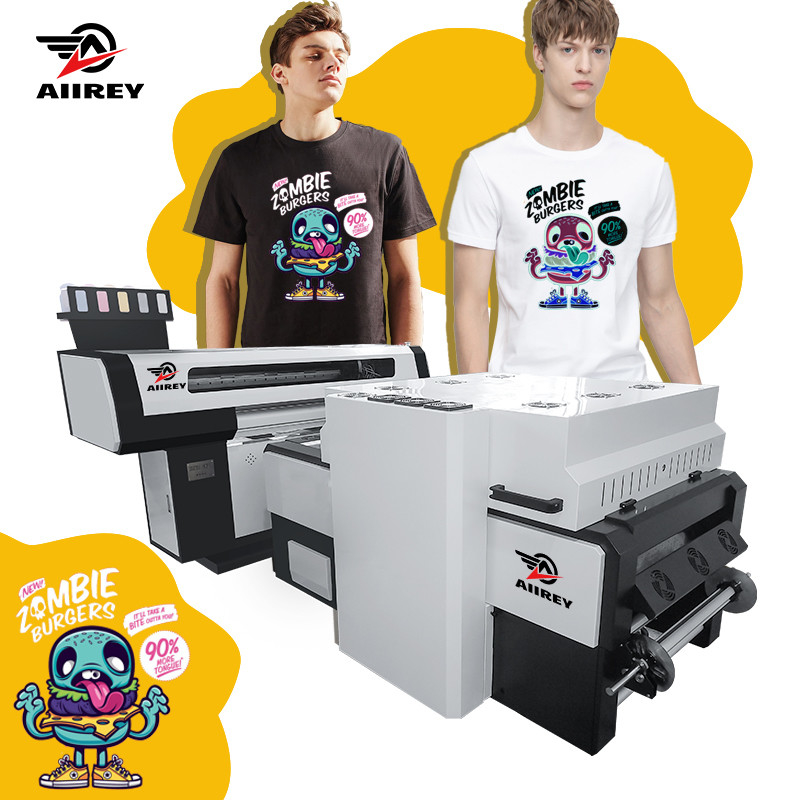 Máy in DTF tốc độ cao 60cm với tất cả trong một máy lọc khói Max Print Size 650mm