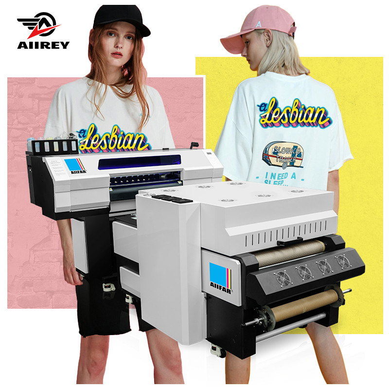Chế độ HD DTF Transfer Film Printer 6 Pass 720*1800 Shaking Powder tự động bột trả lại miễn phí