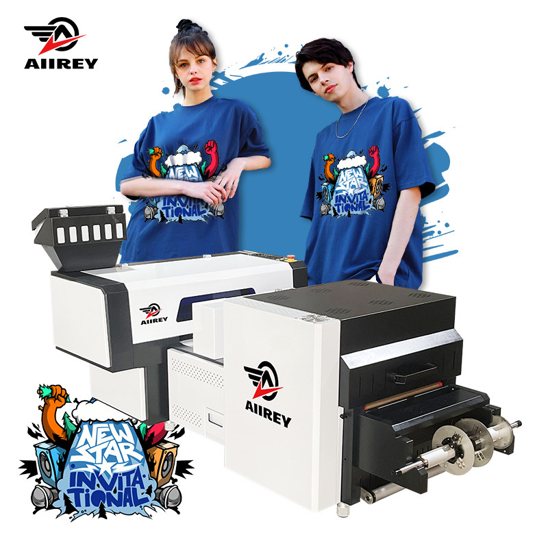 CMYK A2 DTF máy in Dtf cung cấp khu vực bao phủ đo 135 * 70 * 68cm Mặt trước sưởi ấm