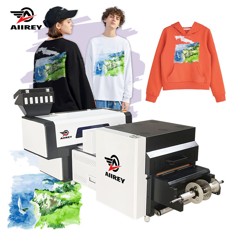 Máy in chữ số sưởi ấm phía trước với tất cả trong một máy lọc khói