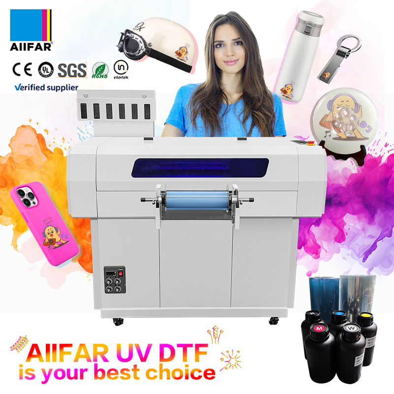 Refinecolor Roll To Roll UV DTF máy in 110V 220V Video kiểm tra đi ra