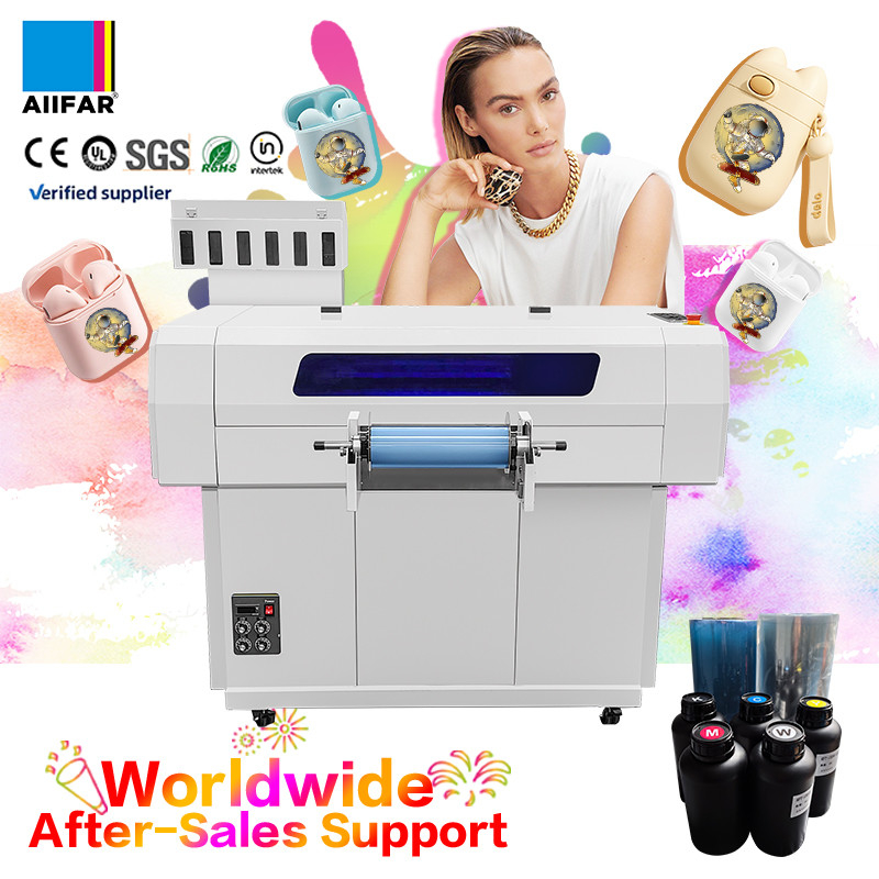 Máy in UV DTF độ nét cao cho các cửa hàng in ấn Kiểm tra video đi ra