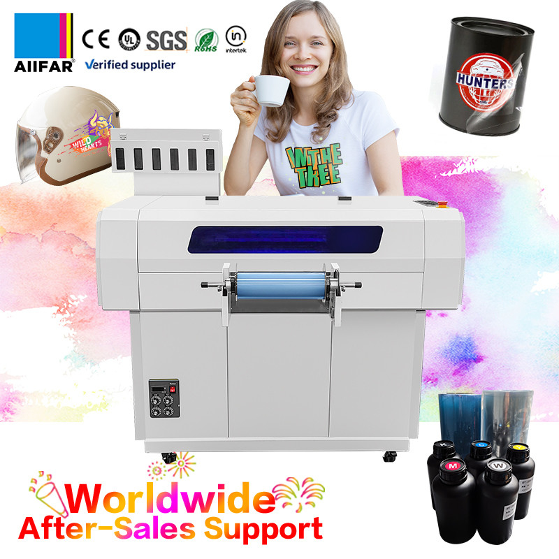Máy in phẳng A3 UV hiệu quả cho injet in đĩa loại in UV DTF