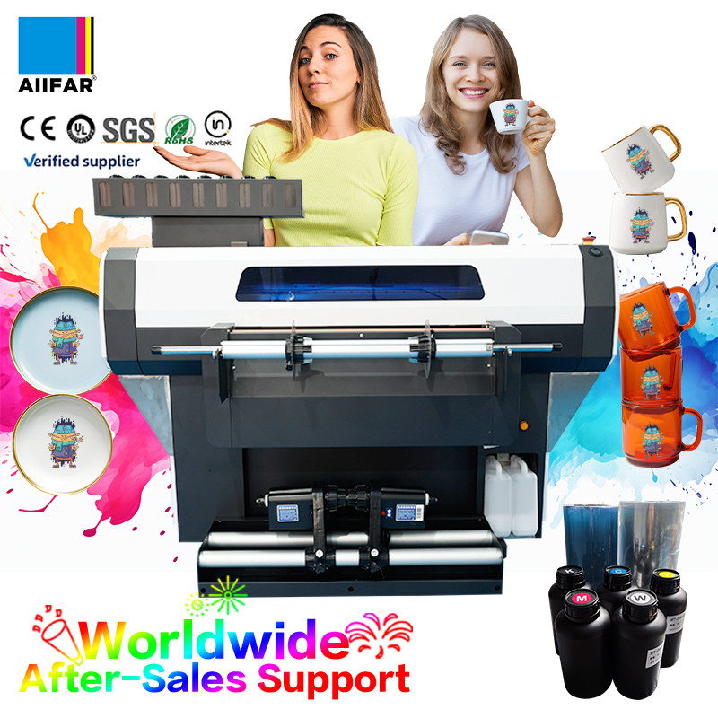 Máy in tia mực UV DTF tự động cho năng suất 110V / 220V Voltage Crystal Sticker Printing