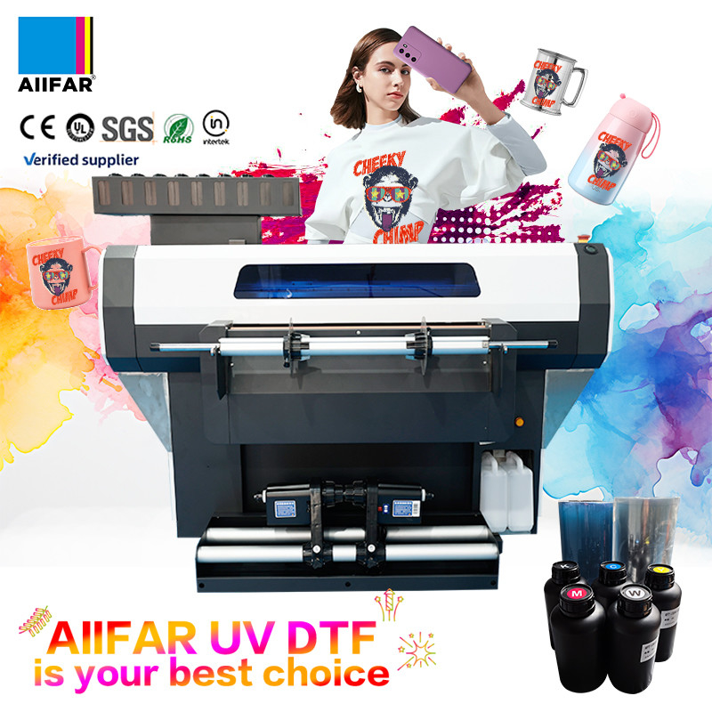 Máy in UV DTF công nghiệp 110V/220V điện áp cho sản xuất và quảng cáo
