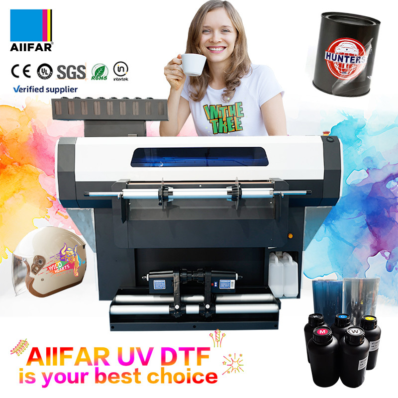 Tốc độ Roll To Roll UV DTF máy in Tấm bít tự động cho các nhãn dán tinh thể UV
