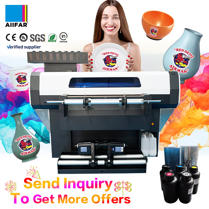 Hiệu suất In UV DTF Để sản xuất nhãn dán in UV tinh thể công nghiệp