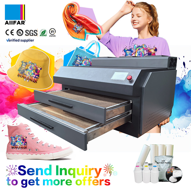 Môi trường thân thiện DTF mới lò làm lạnh với bộ đếm thời gian điều chỉnh 140 độ C nhiệt độ sưởi ấm