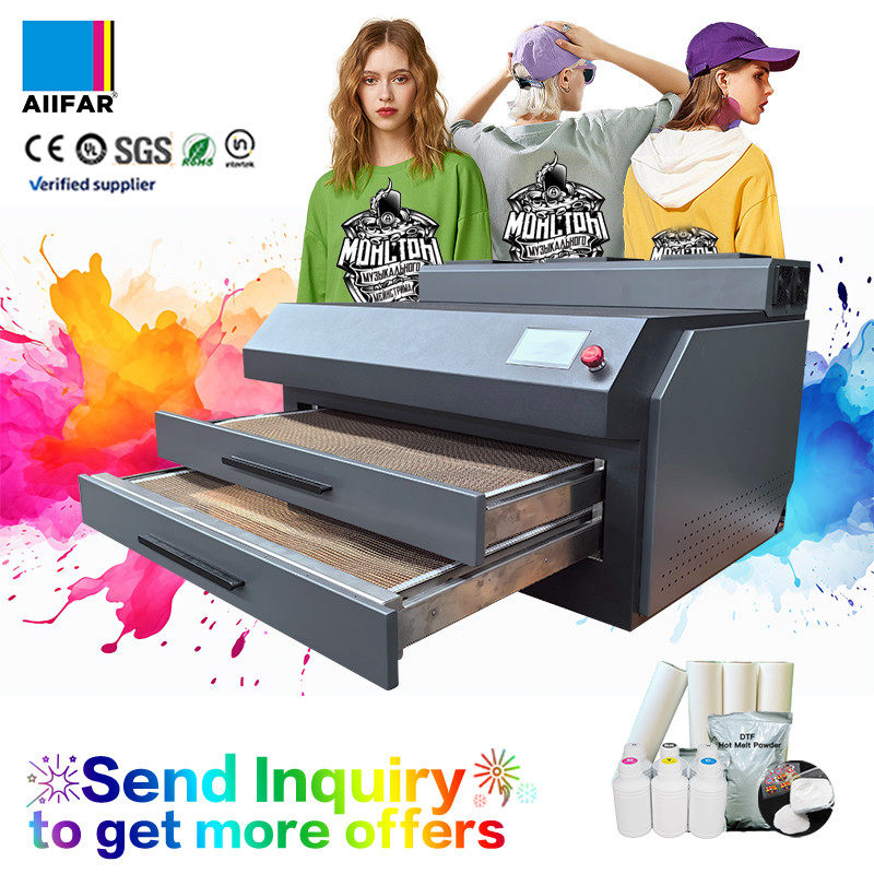 Môi trường thân thiện DTF mới lò làm lạnh với bộ đếm thời gian điều chỉnh 140 độ C nhiệt độ sưởi ấm