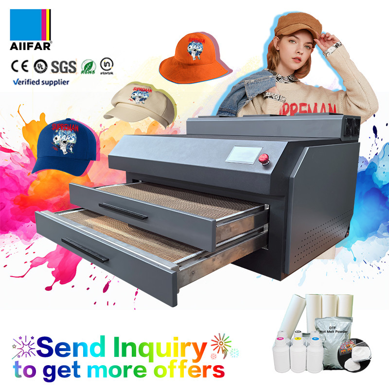 Cửa máy in dệt kim số với bộ đếm thời gian điều chỉnh 0-180 giây nóng lên đến 140.C