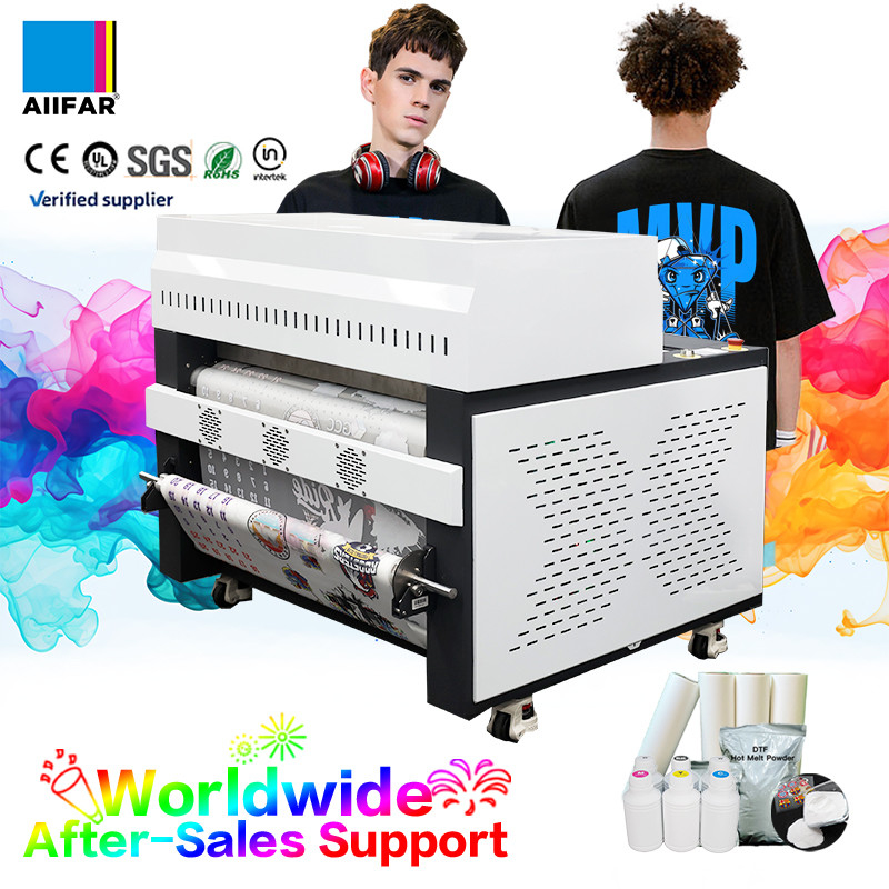 Máy pha trộn bột DTF hoàn toàn tự động với ba giai đoạn sưởi ấm và trả lại bột tự động