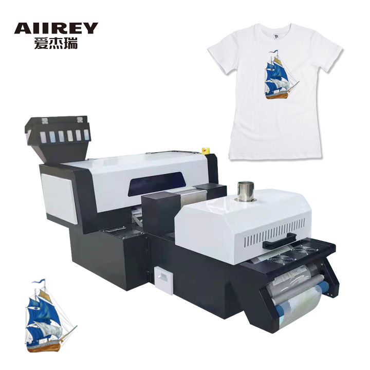 Đầu in kép XP600 Máy in PET A3 DTF Máy in ba giai đoạn Sưởi ấm