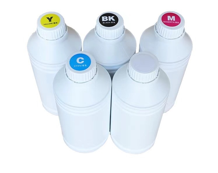 Mực sắc tố CMYK LC LM DTF Thích hợp để chuyển màng nước PET Film